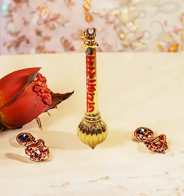 Golden_Metal_Made_Bajrang_Bali_Small_Gada_For_Keeping_In_Home_Temple_Or_Gifting_To_Hanuman_Ji_Size-_4_Inch_Wt-58_Gram_Approx