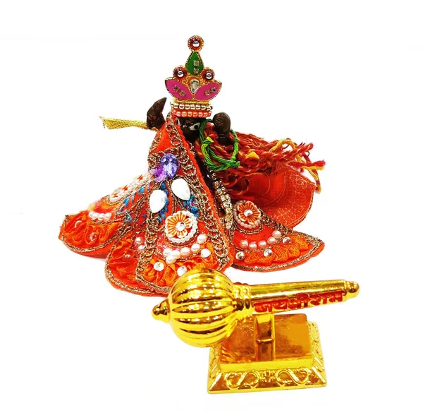 Golden_Metal_Made_Bajrang_Bali_Small_Gada_With_Square_Stand_For_Keeping_In_Home_Temple_Or_Gifting_3_Inch