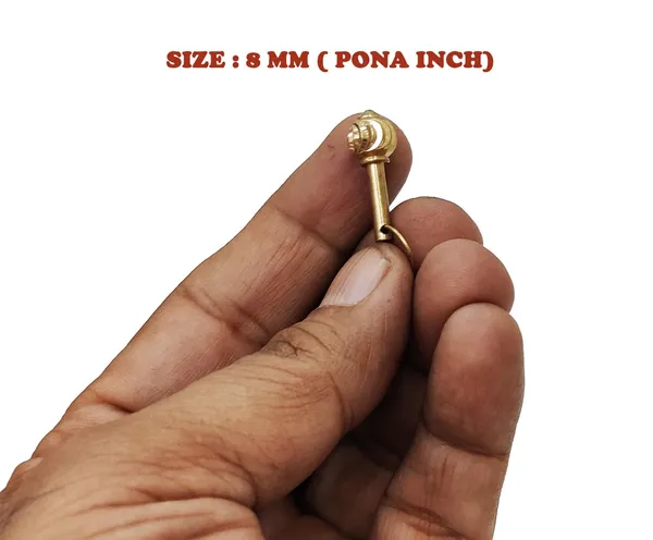 Pack_of_2_Golden_Brass_Made_Hanuman_Ji_Small_Gada_For_Keeping_In_Home_Temple_Or_Gifting_(3_Gram)