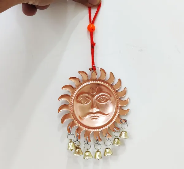 Copper_Sun_Wall_Hanging_Vastu_Talismaan_For_Home,_Office,_Metallic_Surya_Narayan_Vastu_Dosh_Nivaran_Yantra,_Evil_Eye_Protection,_Positive_Energy(Size:_4_Inch)_1_Pc