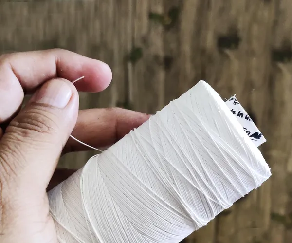 White_White_Thread_Cotton_White_Dhaga_Thread_900_Yards
