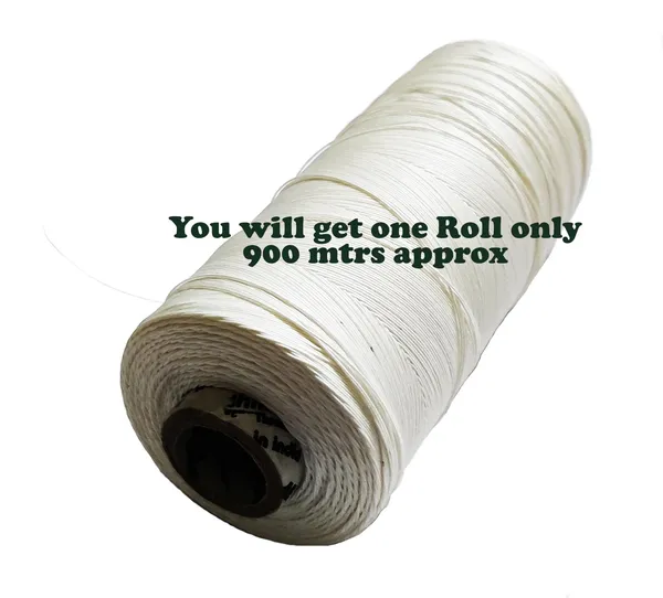 White_White_Thread_Cotton_White_Dhaga_Thread_900_Yards