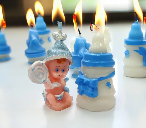 Multicolor_2_Piece_Miniature_Baby_Shower_Candle_Gift_Set_|Baby_Shower_Party_Candle_Favors_|_Baby_Candles_For_Birthdays_Of_Boys|_Set_Of_2_Piece