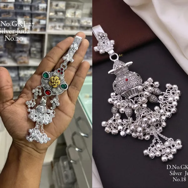 Beautiful_High_Silver_Plating_Antique_Oxidised_Juda_(SET_OF_2)