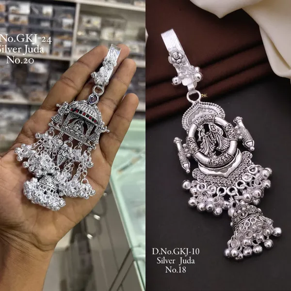 Beautiful_High_Silver_Plating_Antique_Oxidised_Juda_(SET_OF_2)