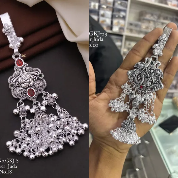 Beautiful_High_Silver_Plating_Antique_Oxidised_Juda_(SET_OF_2)