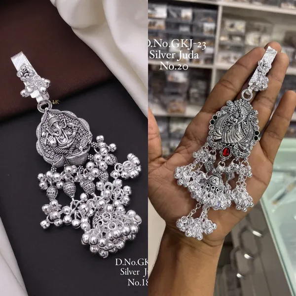Beautiful_High_Silver_Plating_Antique_Oxidised_Juda_(SET_OF_2)