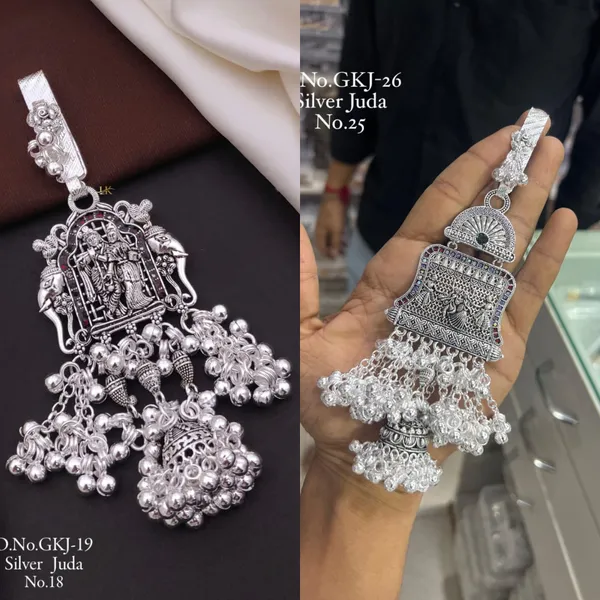 Beautiful_High_Silver_Plating_Antique_Oxidised_Juda_(SET_OF_2)