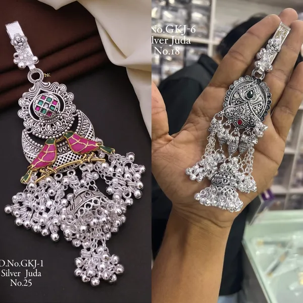 Beautiful_High_Silver_Plating_Antique_Oxidised_Juda_(SET_OF_2)