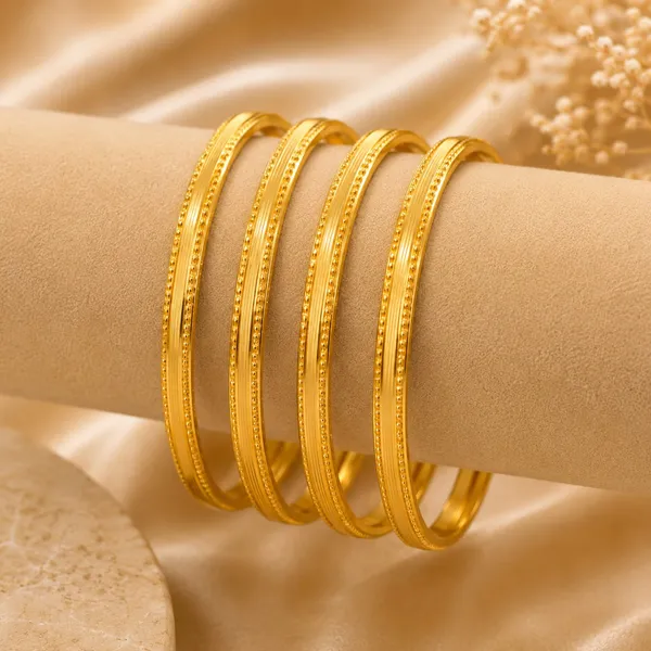 GOLD_PLATED_STYLISH_TRADITIONAL_DESIGN_DAILY_WEAR_BANGLES