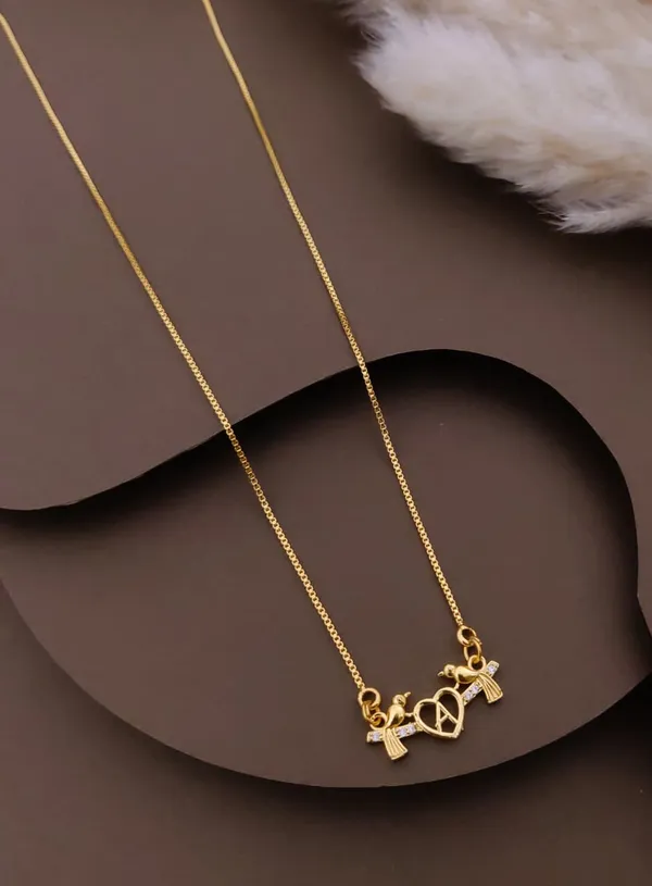 Gold-Plated_Pendant_Alfabet_Heart_Mangalsutra_with_Lovebirdsif_for_Women