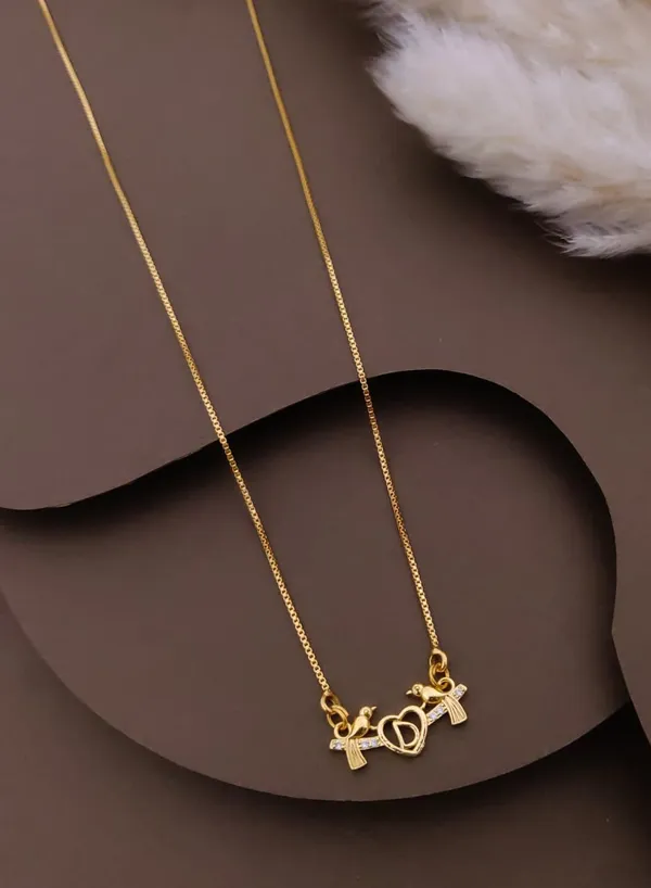 Gold-Plated_Pendant_Alfabet_Heart_Mangalsutra_with_Lovebirdsif_for_Women