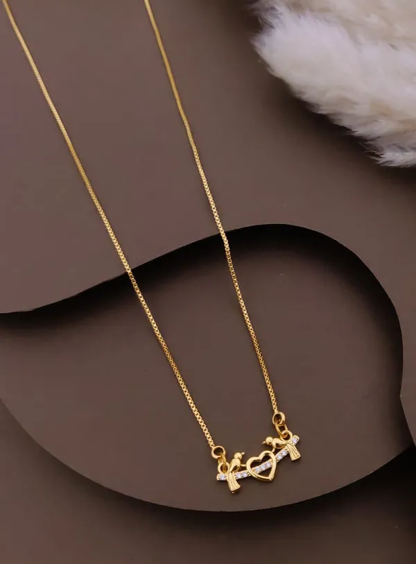 Gold-Plated_Pendant_Alfabet_Heart_Mangalsutra_with_Lovebirdsif_for_Women