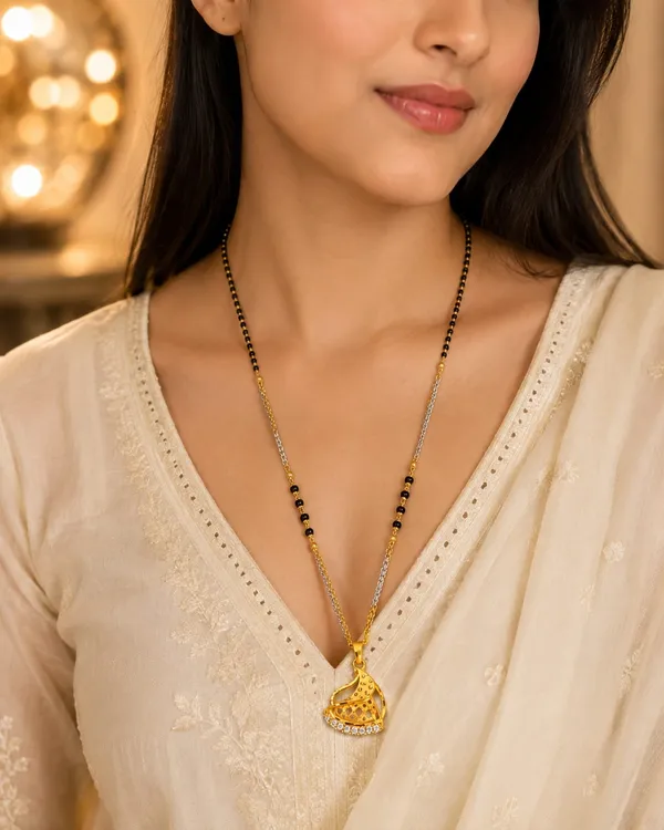 Elegant_Black_Bead_Mangalsutra_Necklace