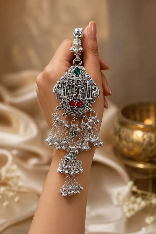 Beautiful_High_Silver_Plating_Antique_Oxidised_Juda