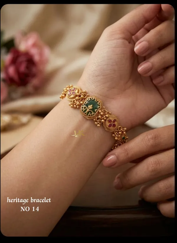 Narikash_High_Gold_heritage_antique_bracelet