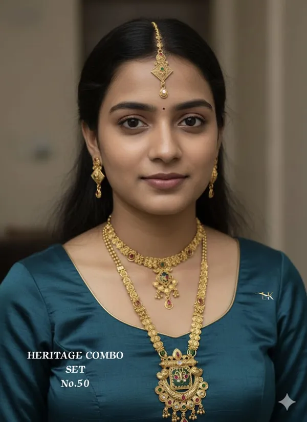 High_Gold_Plated_Long_Heritage_Combo_Set