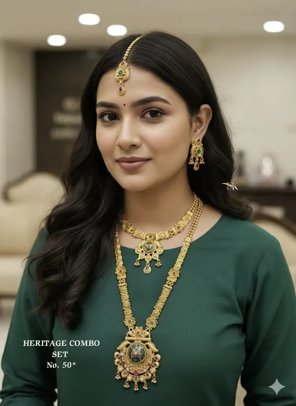 High_Gold_Plated_Long_Heritage_Combo_Set