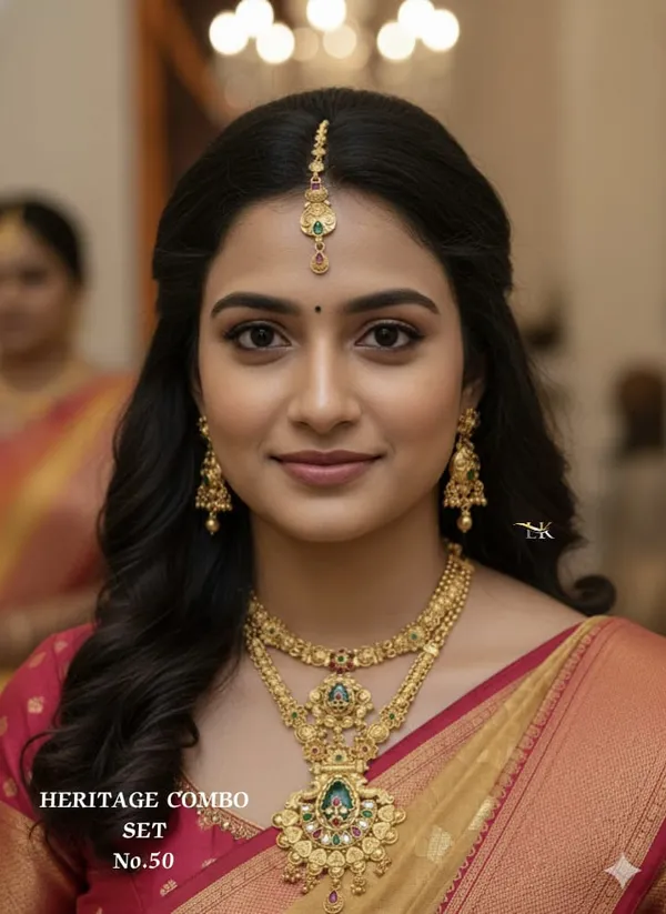 High_Gold_Plated_Long_Heritage_Combo_Set