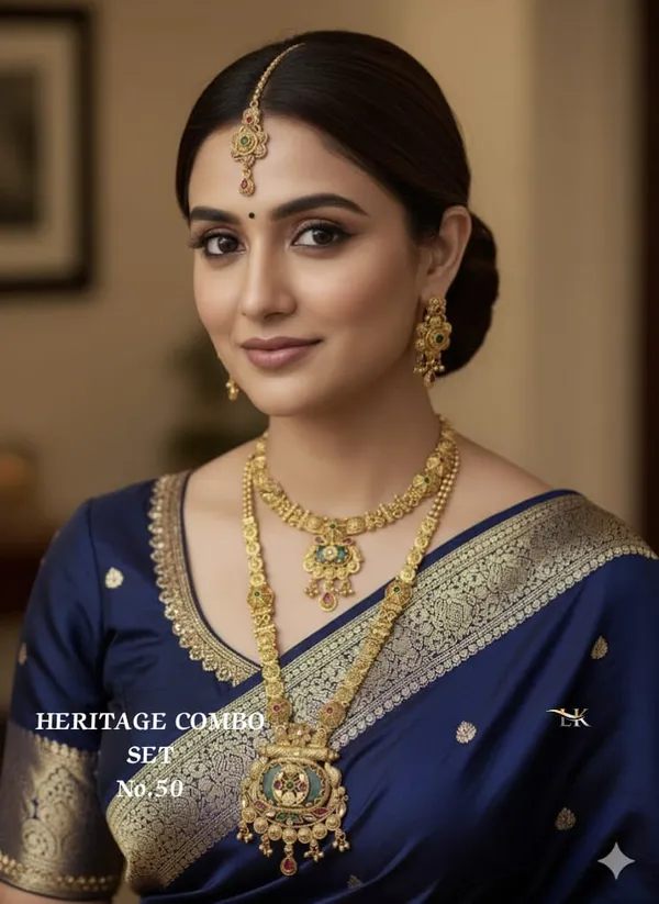 High_Gold_Plated_Long_Heritage_Combo_Set