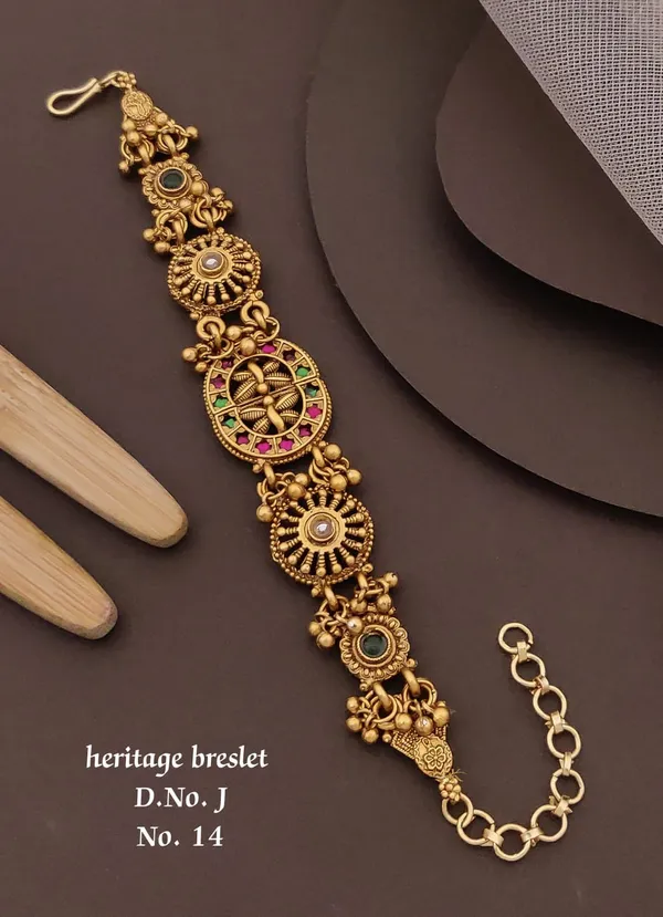 Designer_Gold_Plated_Ethnic_Bracelets_for_Women