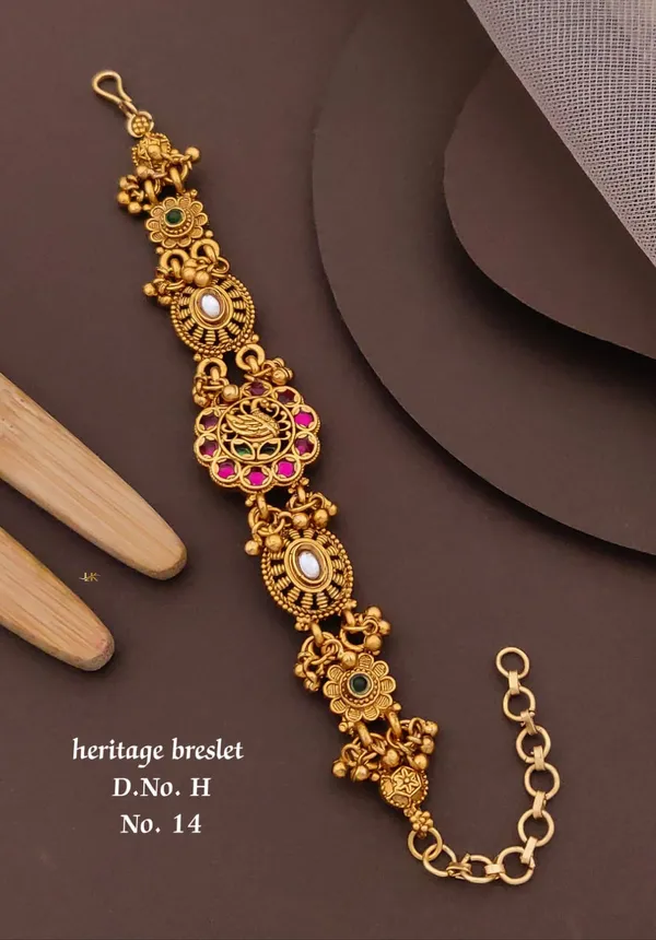 Designer_Gold_Plated_Ethnic_Bracelets_for_Women