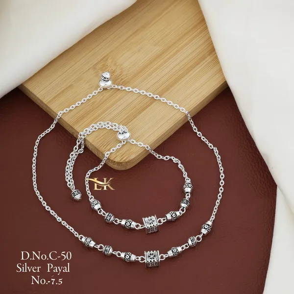 Silver_Plated_Anklet_for_Woman