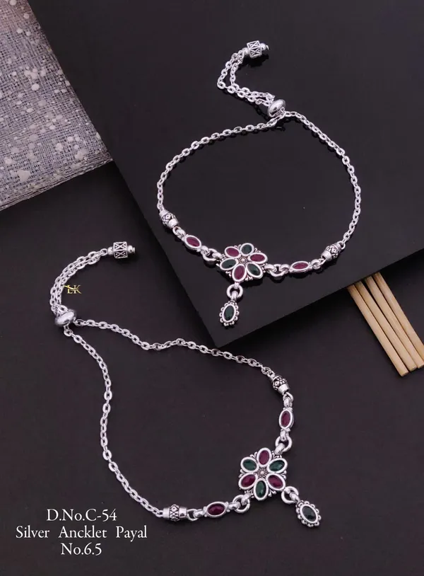 Silver_Plated_Anklet_for_Woman