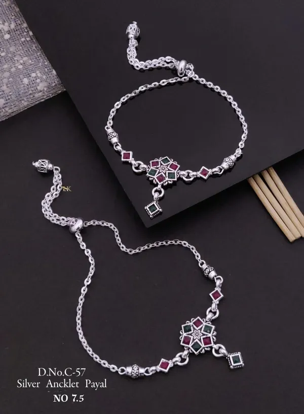 Silver_Plated_Anklet_for_Woman