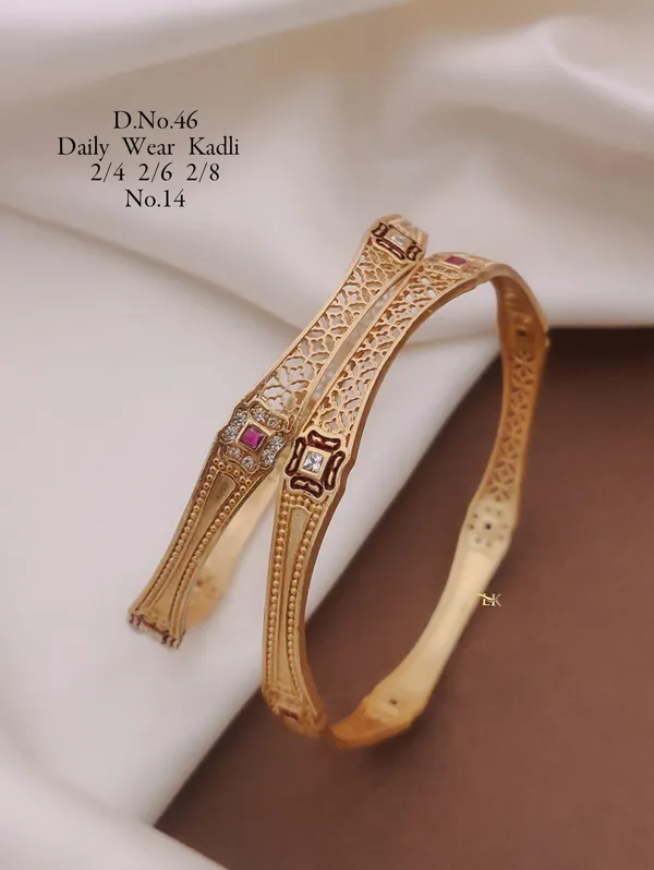 Gold_Plated_Designer_Kadli_kada_for_Women_&_Girls