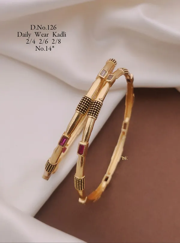 Gold_Plated_Designer_Kadli_kada_for_Women_&_Girls