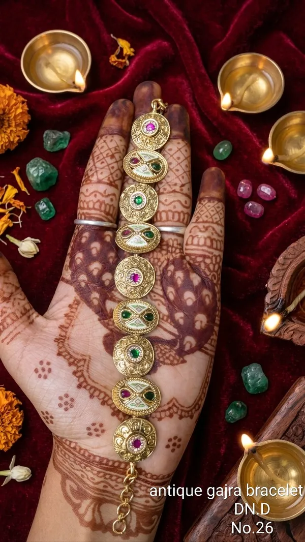Antique_Gajra_Bracelet