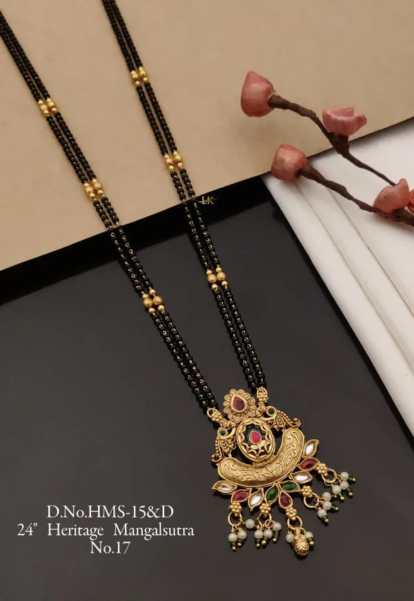 Traditional_Gold_Plated_Mangalsutra_/_Ethnic_Jewellery_/_Elegant_Design