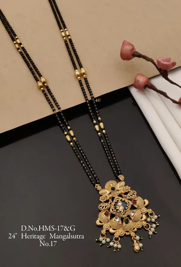Traditional_Gold_Plated_Mangalsutra_/_Ethnic_Jewellery_/_Elegant_Design