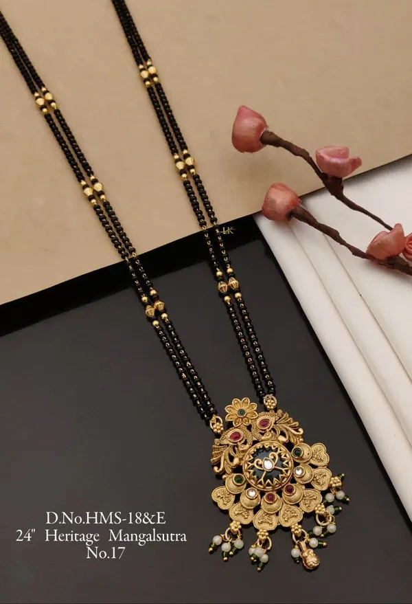 Traditional_Gold_Plated_Mangalsutra_/_Ethnic_Jewellery_/_Elegant_Design