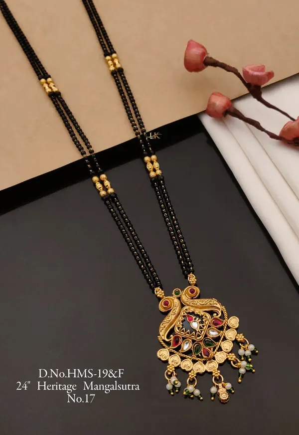 Traditional_Gold_Plated_Mangalsutra_/_Ethnic_Jewellery_/_Elegant_Design