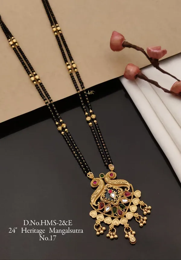 Traditional_Gold_Plated_Mangalsutra_/_Ethnic_Jewellery_/_Elegant_Design