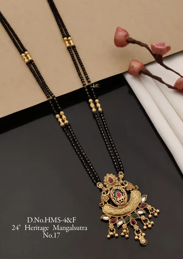 Traditional_Gold_Plated_Mangalsutra_/_Ethnic_Jewellery_/_Elegant_Design