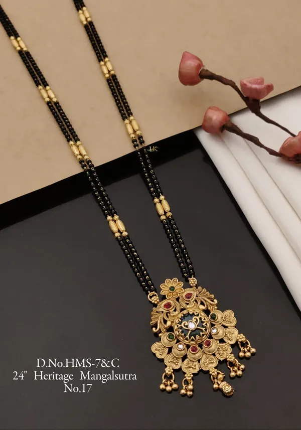 Traditional_Gold_Plated_Mangalsutra_/_Ethnic_Jewellery_/_Elegant_Design