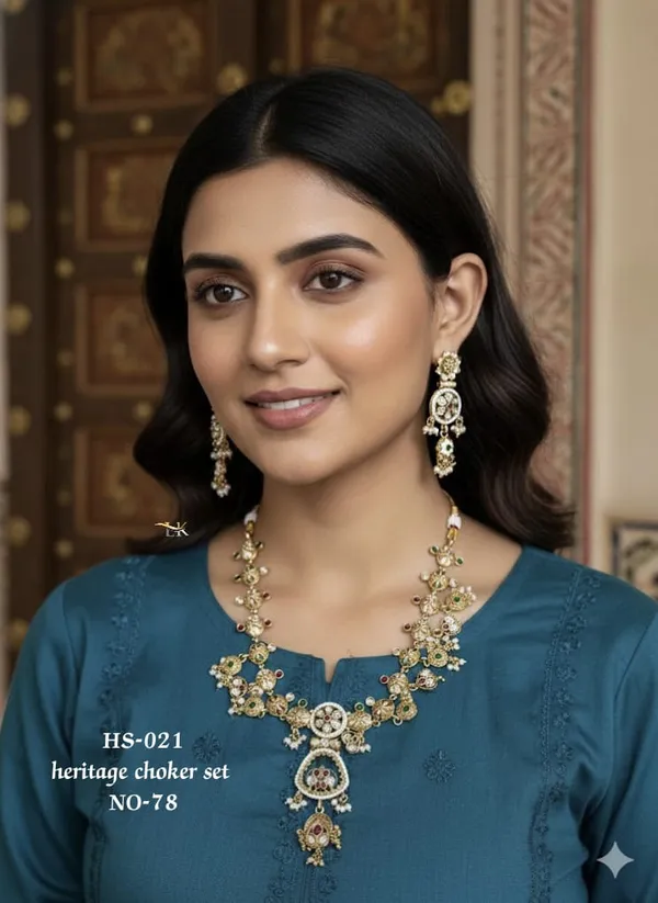 Gold_Plated_Kundan_Necklace_Set