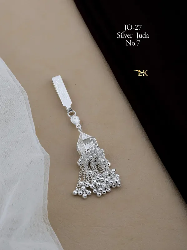 Silver_Saree_Waist_Challa_Juda