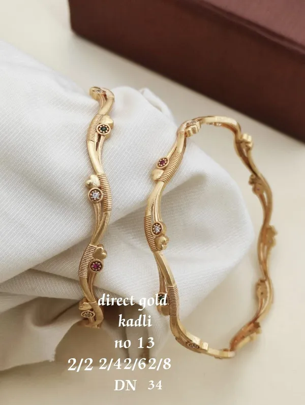 Gold_Plated_Designer_Kadli_kada_for_Women_&_Girls