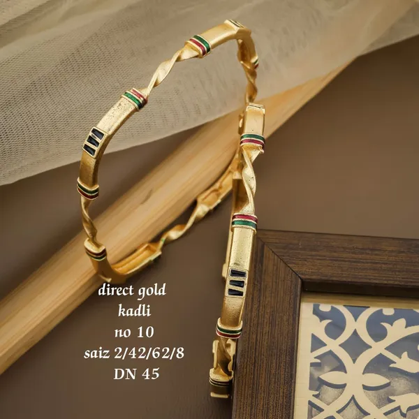 Gold_Plated_Designer_Kadli_kada_for_Women_&_Girls