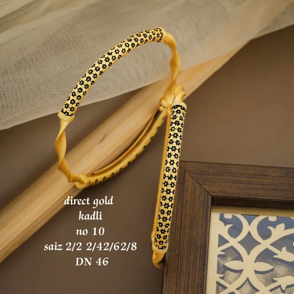Gold_Plated_Designer_Kadli_kada_for_Women_&_Girls