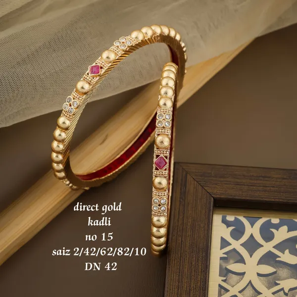 Gold_Plated_Designer_Kadli_kada_for_Women_&_Girls