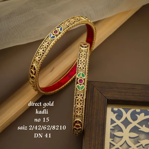 Gold_Plated_Designer_Kadli_kada_for_Women_&_Girls