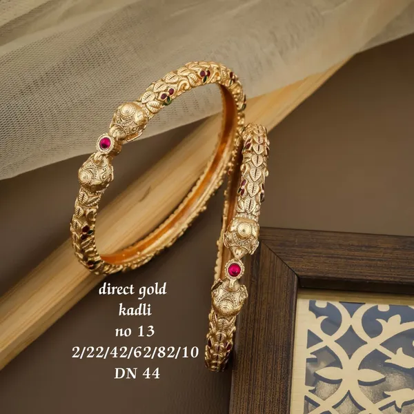 Gold_Plated_Designer_Kadli_kada_for_Women_&_Girls