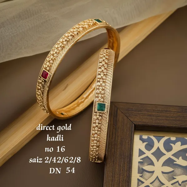 Gold_Plated_Designer_Kadli_kada_for_Women_&_Girls
