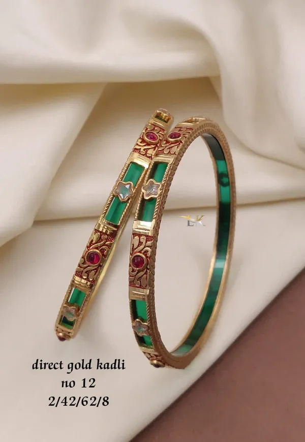 Narikash_Gold_Plated_Designer_Kadli_kada_for_Women_&_Girls