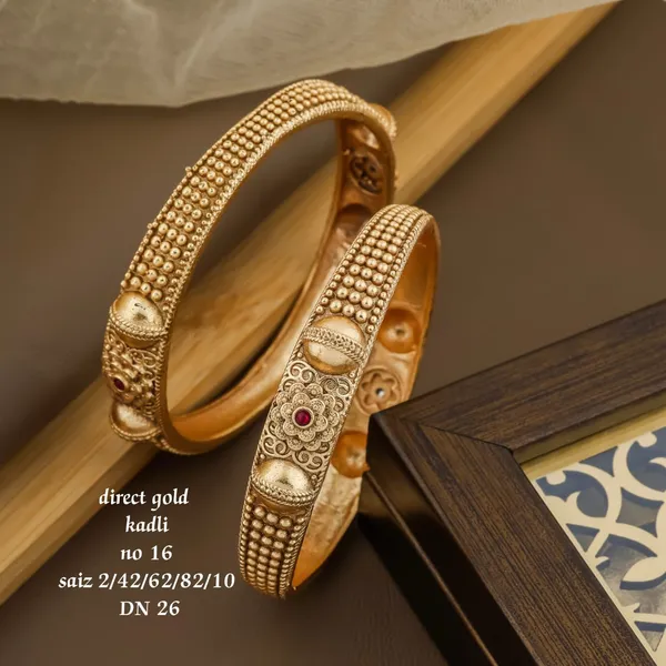 Gold_Plated_Designer_Kadli_kada_for_Women_&_Girls